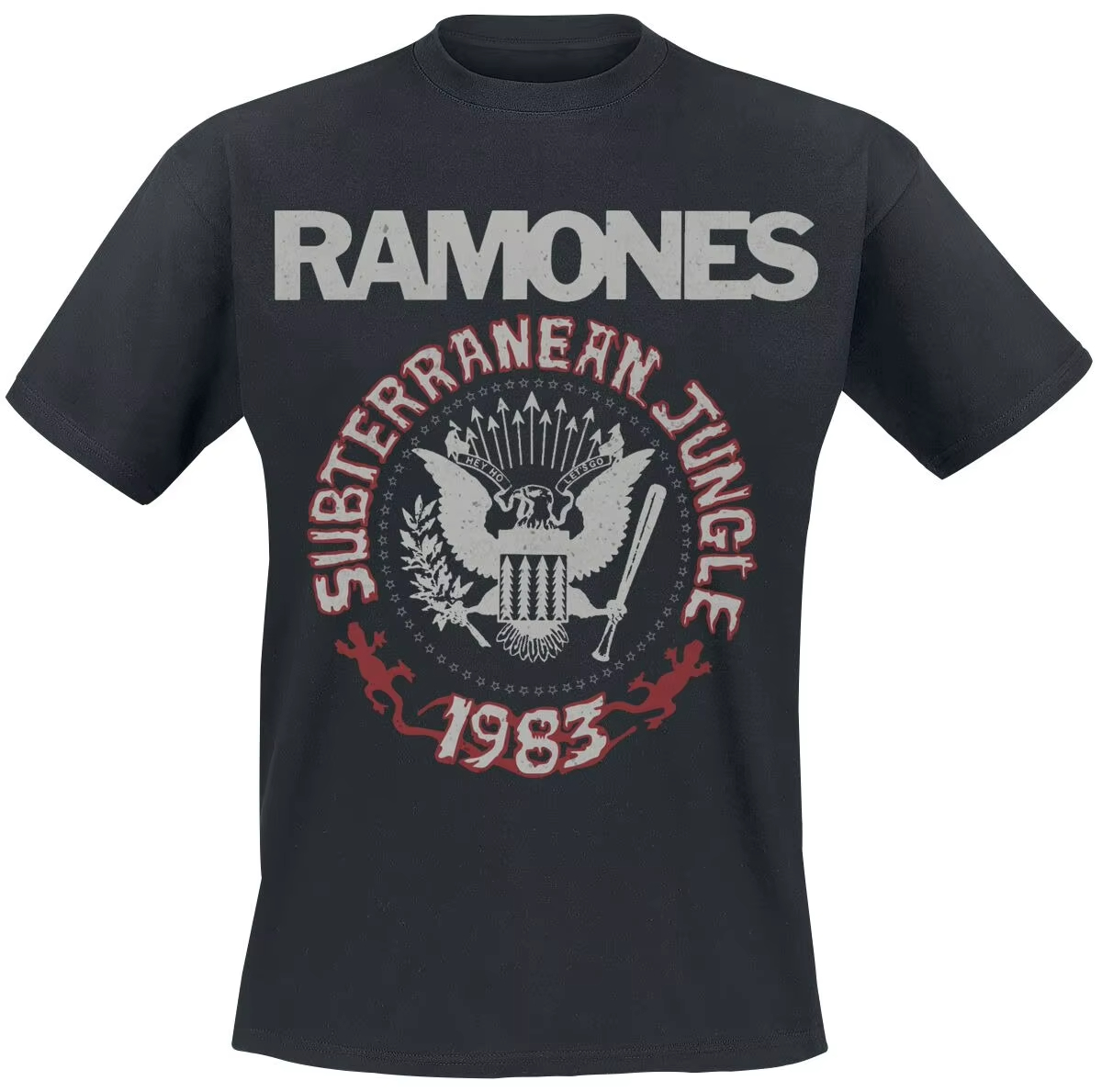 Kaus Sekolah Menengah Ramones  - Vintage Fashion Nyc ulasan dan harga