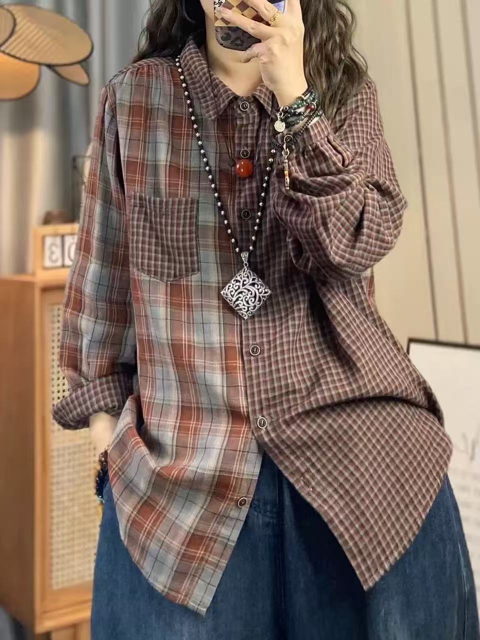 Pakaian Wanita Musim Gugur 202 - Vintage Fashion In Japan ulasan dan harga