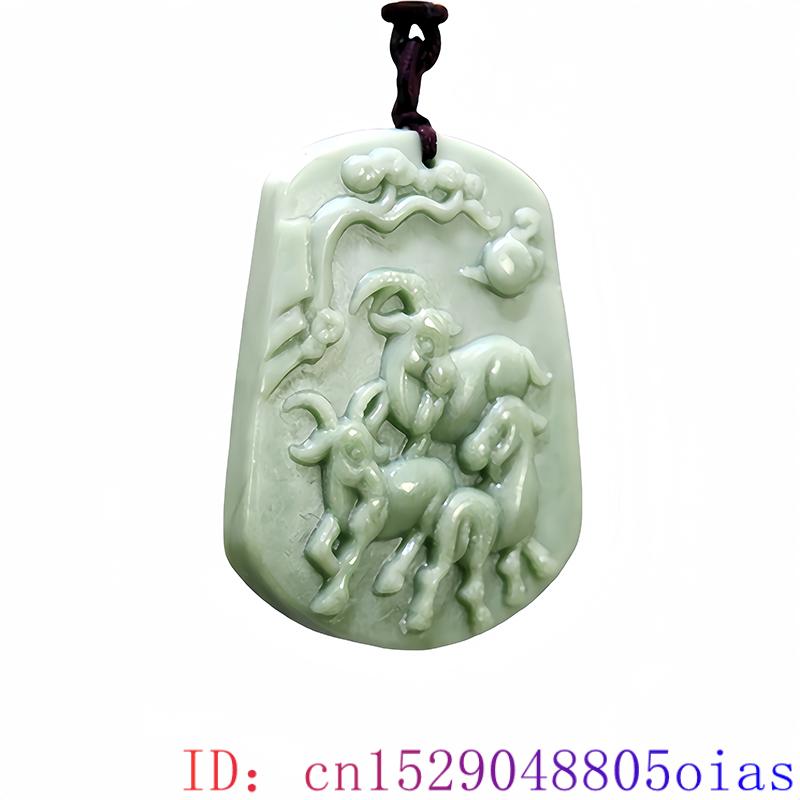 Kalung liontin domba giok asli - Vintage Fashion Jewelry Necklaces ulasan dan harga