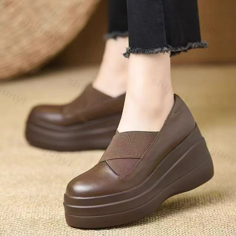 Sepatu Wanita Vintage Hak Wedg - Vintage Fashion In 2025 ulasan dan harga