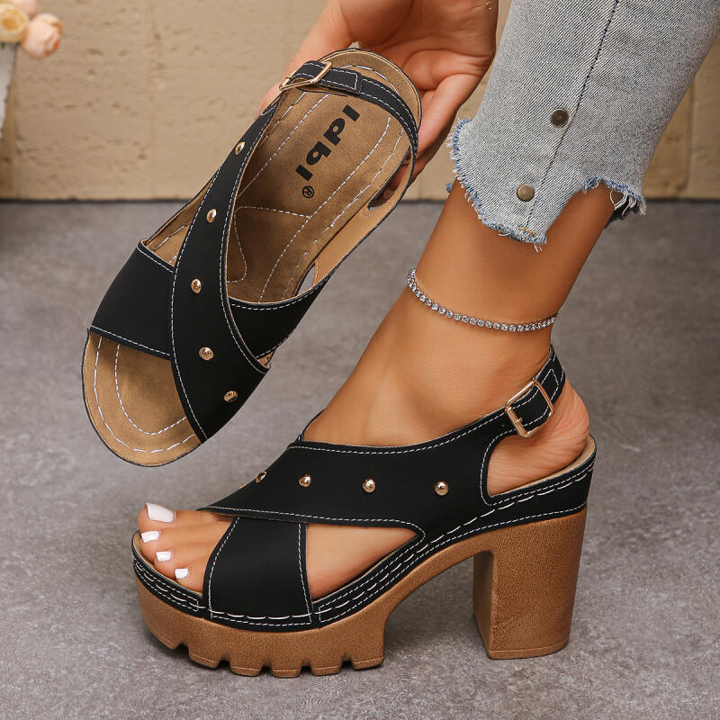 Sandal Gladiator Tali Silang H - Vintage Fashion Dresses ulasan dan harga