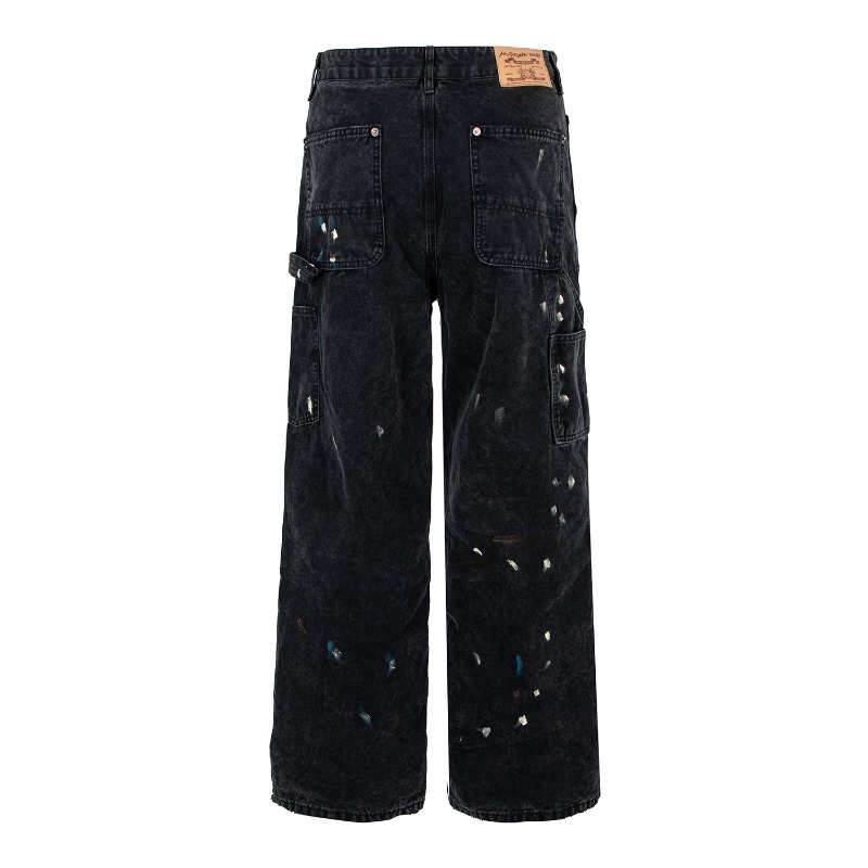 Celana Denim Kaki Lebar Model  - Vintage Fashion In Japan ulasan dan harga